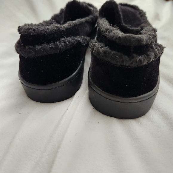 LOGO by Lori Goldstein size 8M black Libby faux fur loafer - Picture 6 of 7